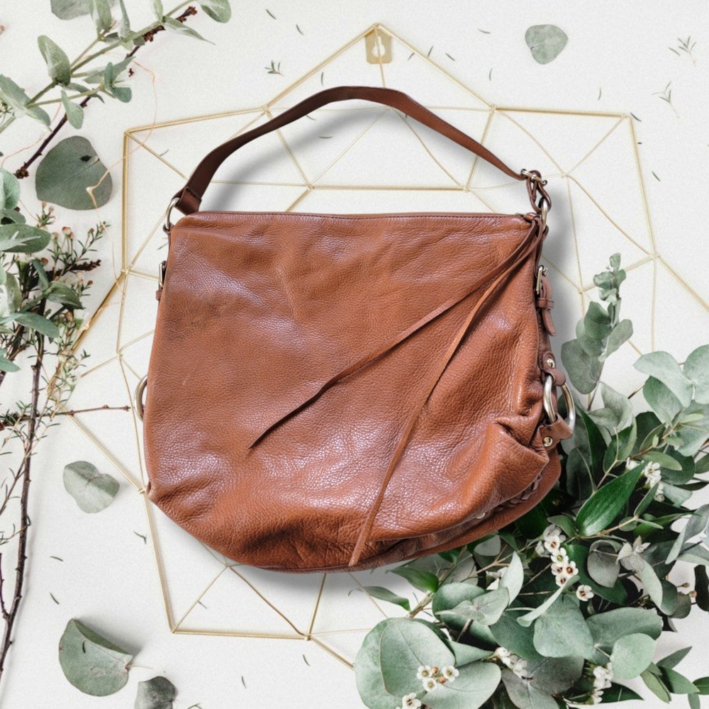 Banana Republic | Brown Slouchy Leather Hobo Shoulder Bag (XL) - Picture 3 of 13
